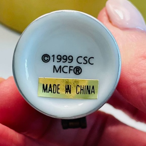 Vintage "1999" Campbells Tomato Soup Tiny Porcelain Hinged Box - Picture 10 of 12